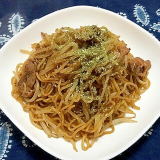 もやしたっぷりソース焼きそば